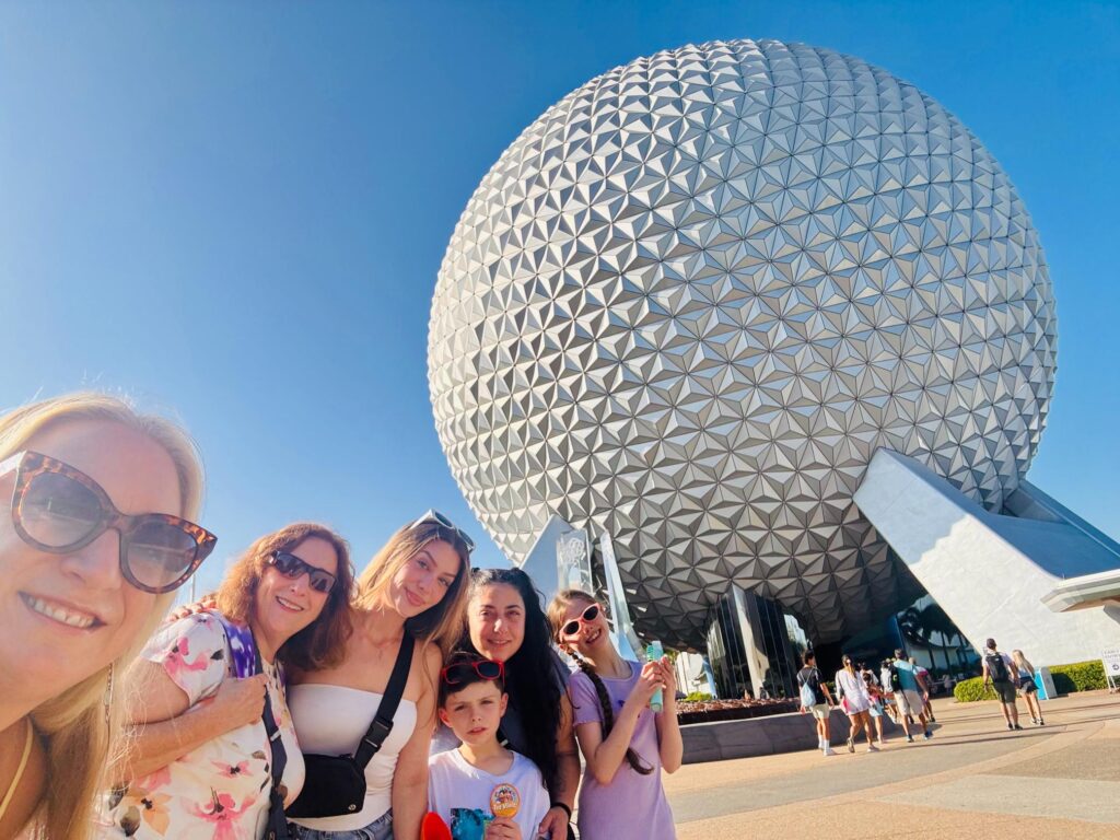 Arrived at EPCOT!